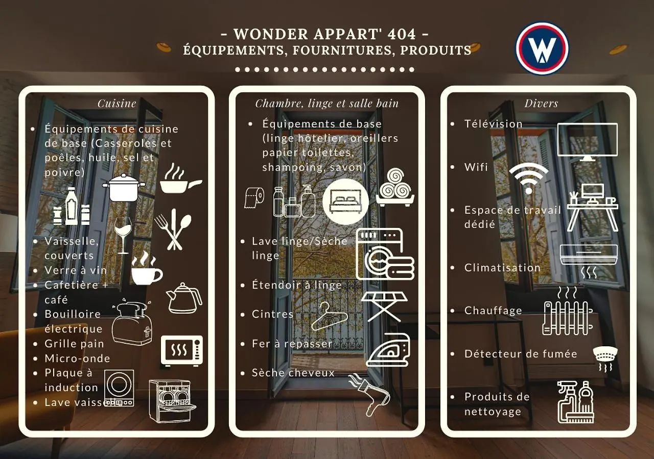 404 - Wonder Appart - Vue Garonne - Toulouse Apartment