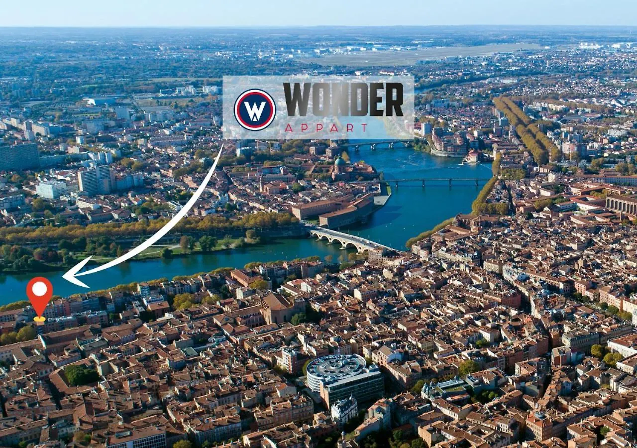404 - Wonder Appart - Vue Garonne - Toulouse 0*,